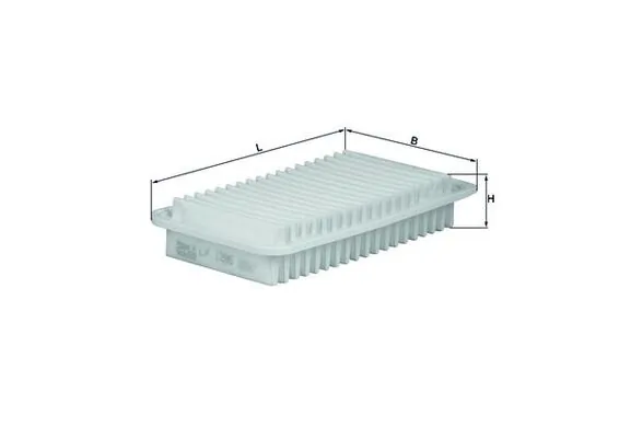 LX1286 Mahle Original Filtro de aire de motor