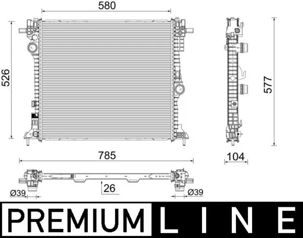 CR2587000P Mahle Original