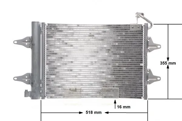Condensador aire acondicionado AC359000S Mahle Original