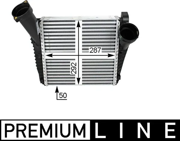 Radiador de aire de admisión Mahle Original CI77000P precio, desde 145,20 EUR