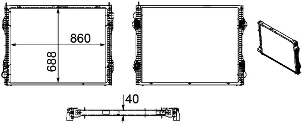 CR1175000P Mahle Original