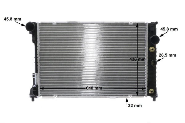 Água radiador Mahle Original CR1176000S precio, desde 163,86 EUR