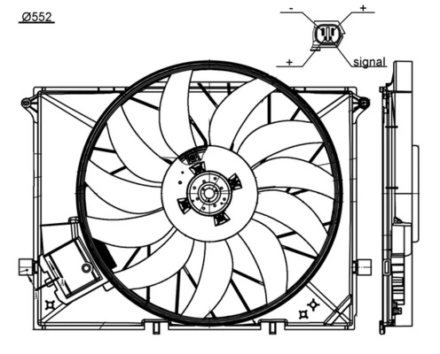 Ventilador, refrigeración motor Mahle Original CFF172000S precio, desde 347,03 EUR
