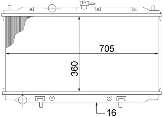 CR1486000S Mahle Original