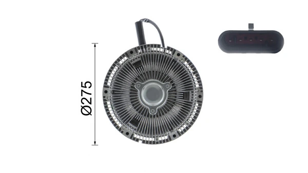 CFC97000P Mahle Original Embrague viscoso