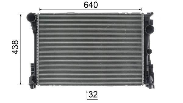 CR1684000P Mahle Original Refrigeración del motor