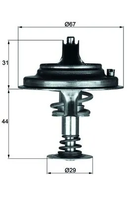 Comprar Termostato refrigerante S  W126