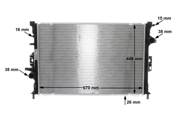 Água radiador Mahle Original CR1748000S precio, desde 94,30 EUR