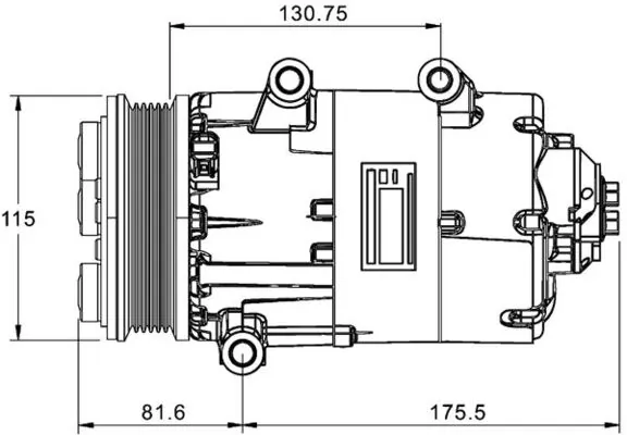 ACP1331000P Mahle Original