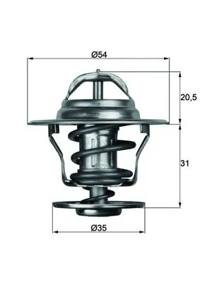 TX1392D Mahle Original