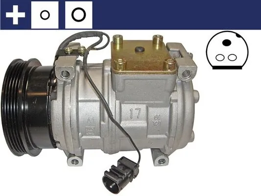 Compresor de aire acondicionado ACP817000S Mahle Original