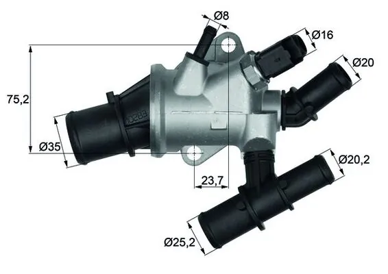 Comprar Caja termostato 156  932