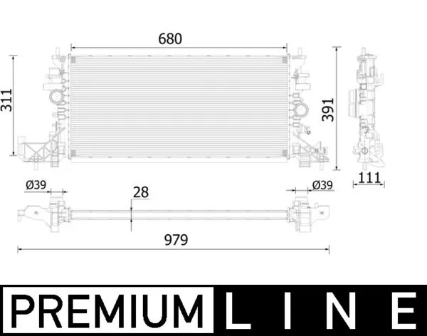 CR2251000P Mahle Original
