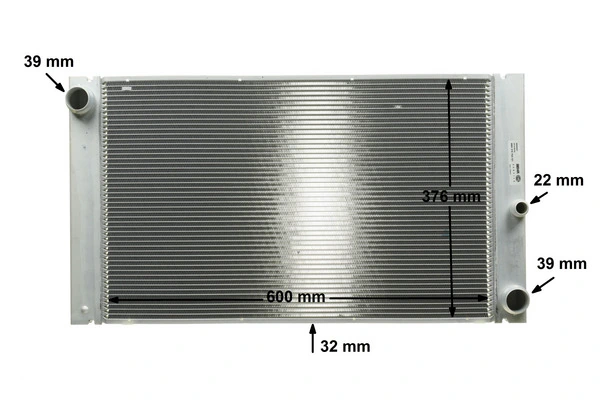 Radiador CR1093000P Mahle Original