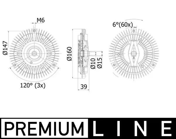 CFC267000P Mahle Original