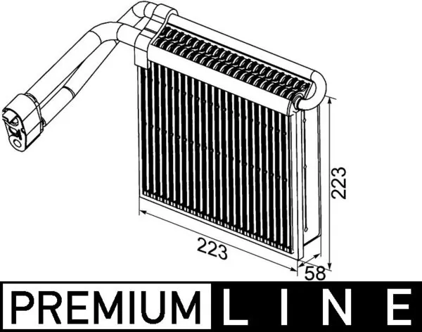 Evaporador de aire acondicionado Mahle Original AE98000P precio, desde 81,31 EUR