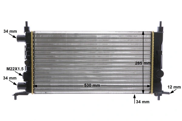 Água radiador Mahle Original CR735000S precio, desde 37,00 EUR