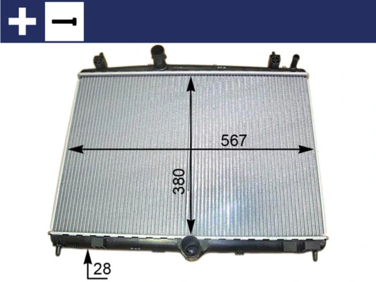 CR2113000S Mahle Original Refrigeración del motor