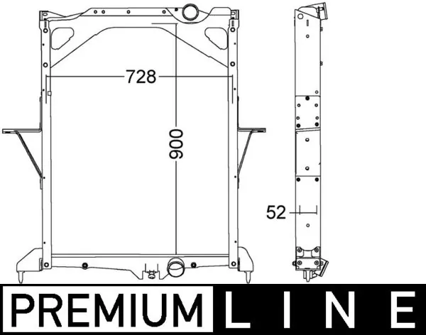 CR1557000P Mahle Original Refrigeración del motor