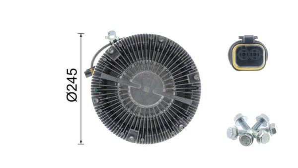Embrague, ventilador de refrigeración Mahle Original CFC125000P precio, desde 449,00 EUR