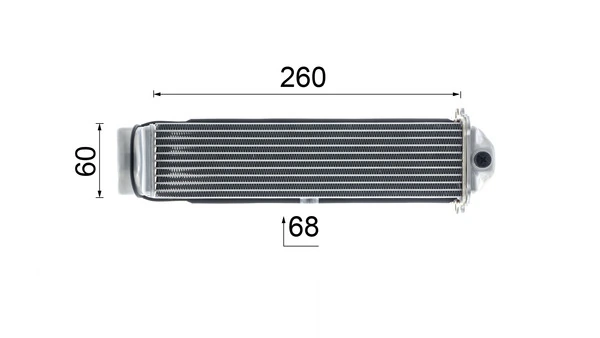 Intercooler CI481000P Mahle Original