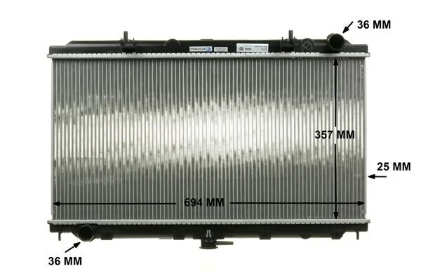 Radiador de água Mahle Original CR138000S
