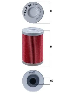 OX115 Mahle Original