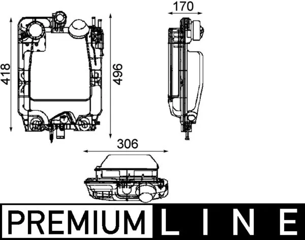 CRT44000P Mahle Original