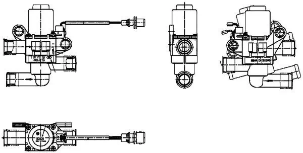  Válvula calefacción Renault Trucks MAGNUM 1