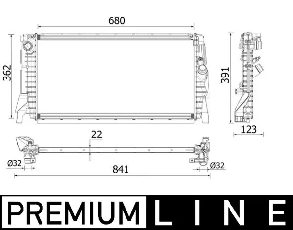 CR2279000P Mahle Original