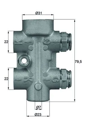 TO880 Mahle Original