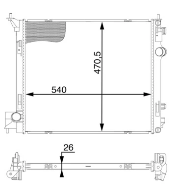 CR1595000S Mahle Original