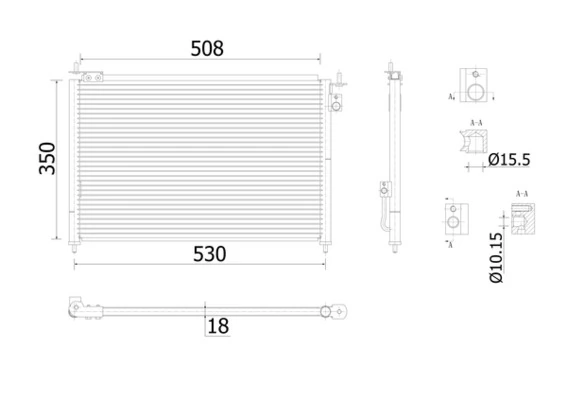 Comprar Condensador de aire acondicionado Civic VII EU, EP, EV