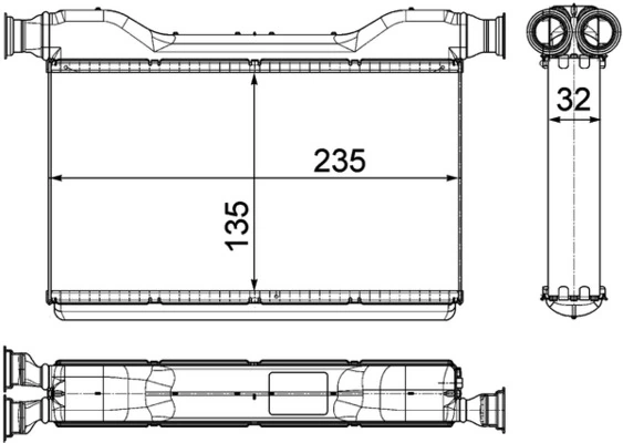 Radiador de calefacción BMW 7  desde 61,01 €