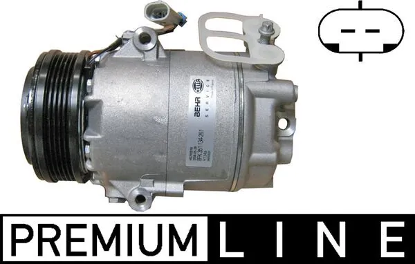 Compresor de aire acondicionado ACP45000P Mahle Original