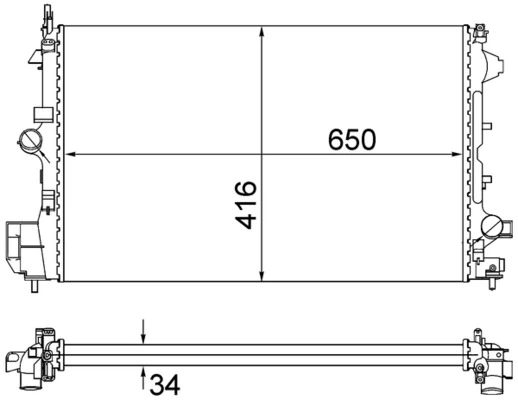 CR835001S Mahle Original