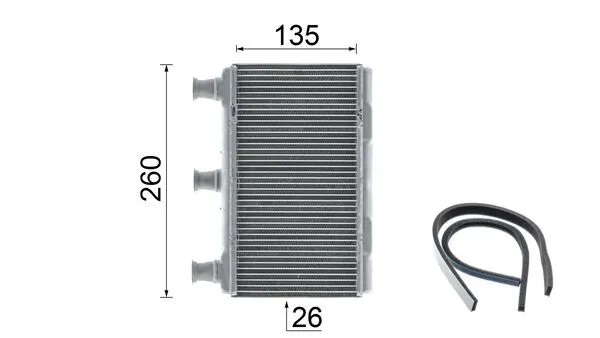 Calefactor Mahle Original AH115000P