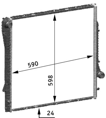 Radiador CR566000S Mahle Original