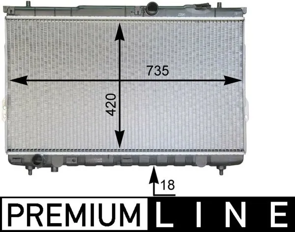 CR1299000P Mahle Original Refrigeración del motor