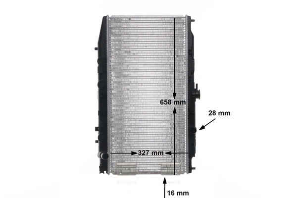 Radiador de água Mahle Original CR158000S