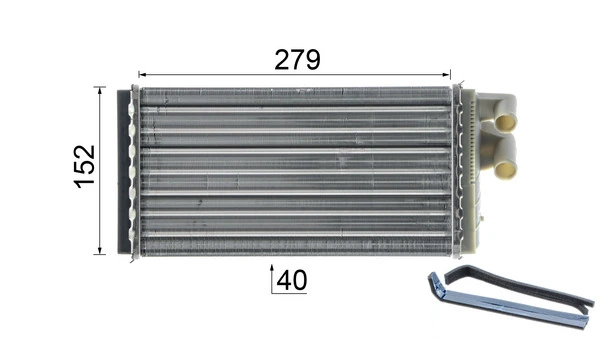 Calefactor Mahle Original AH98000P