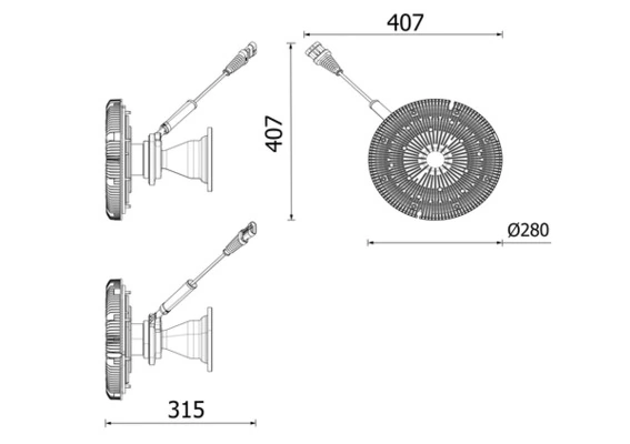 CFC277000P Mahle Original