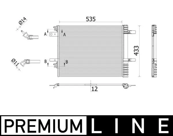 Comprar Condensador de aire acondicionado Citroen C5   a bajo precio