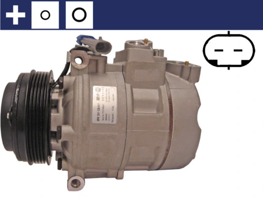 Compresor de aire acondicionado ACP1004000S Mahle Original