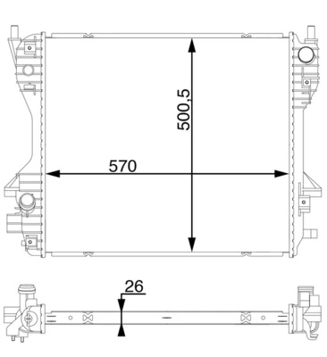 CR1358000S Mahle Original