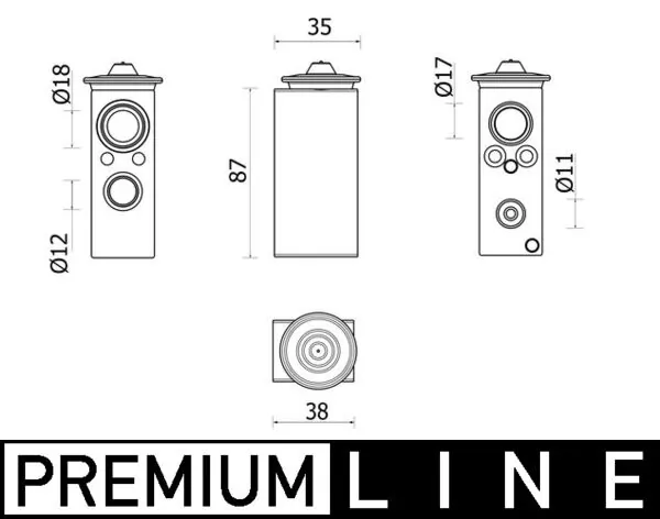 AVE146000P Mahle Original