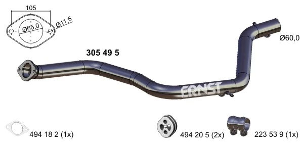 Silencioso trasero S-Max  monovolumen (2006-2014) original desde 83,83 €