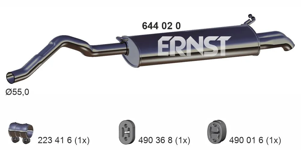 Comprar Silencioso trasero Octavia III 5E5, 5E6