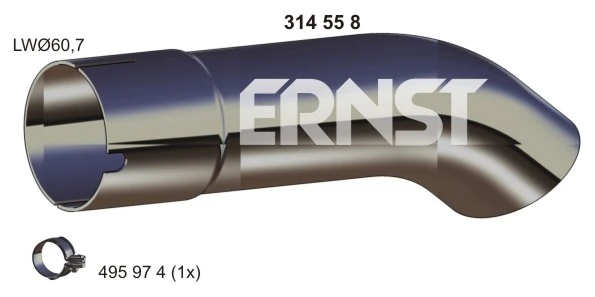 Comprar Silenciador trasero Ford Transit  V347/8 a bajo precio