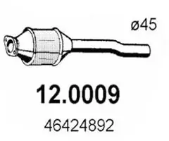 Convertidor catalítico Fiat Punto I (176)